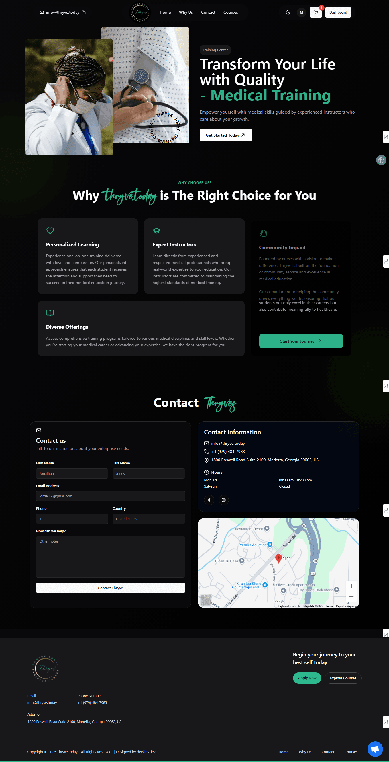 ThryveToday - Medical Trainer