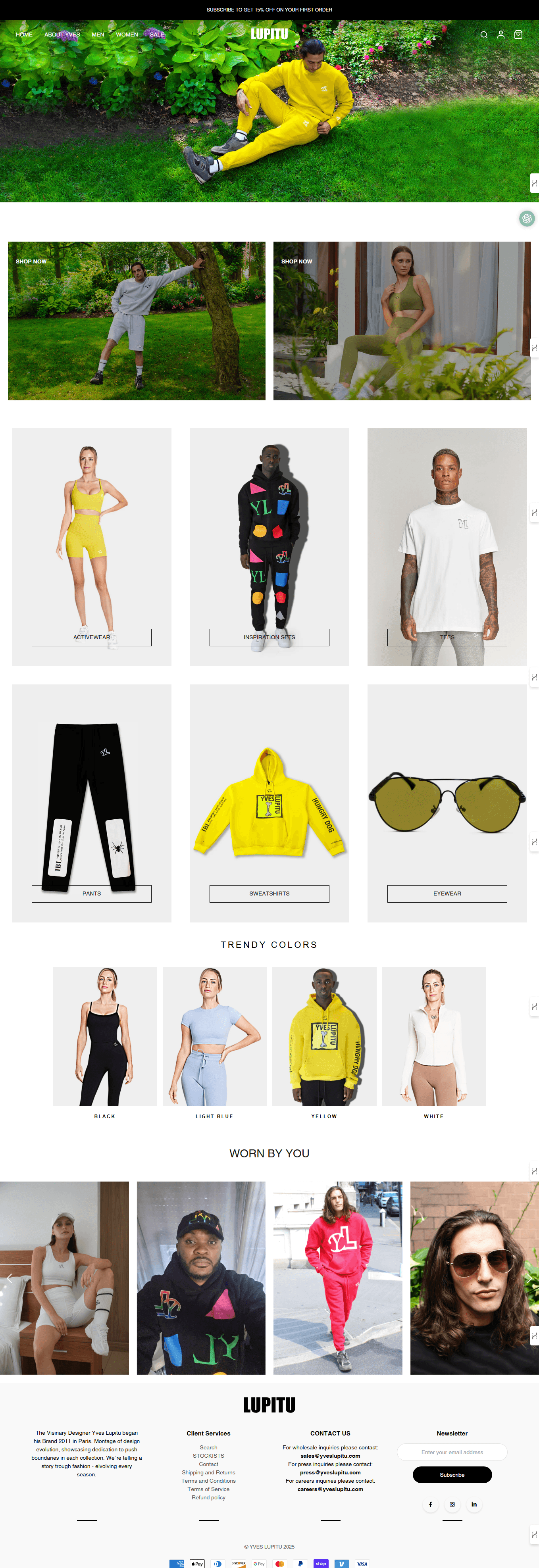 Yveslupitu - Garment Store portfolio image
